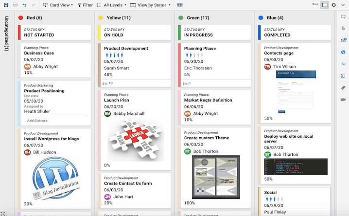 Kanban Card View