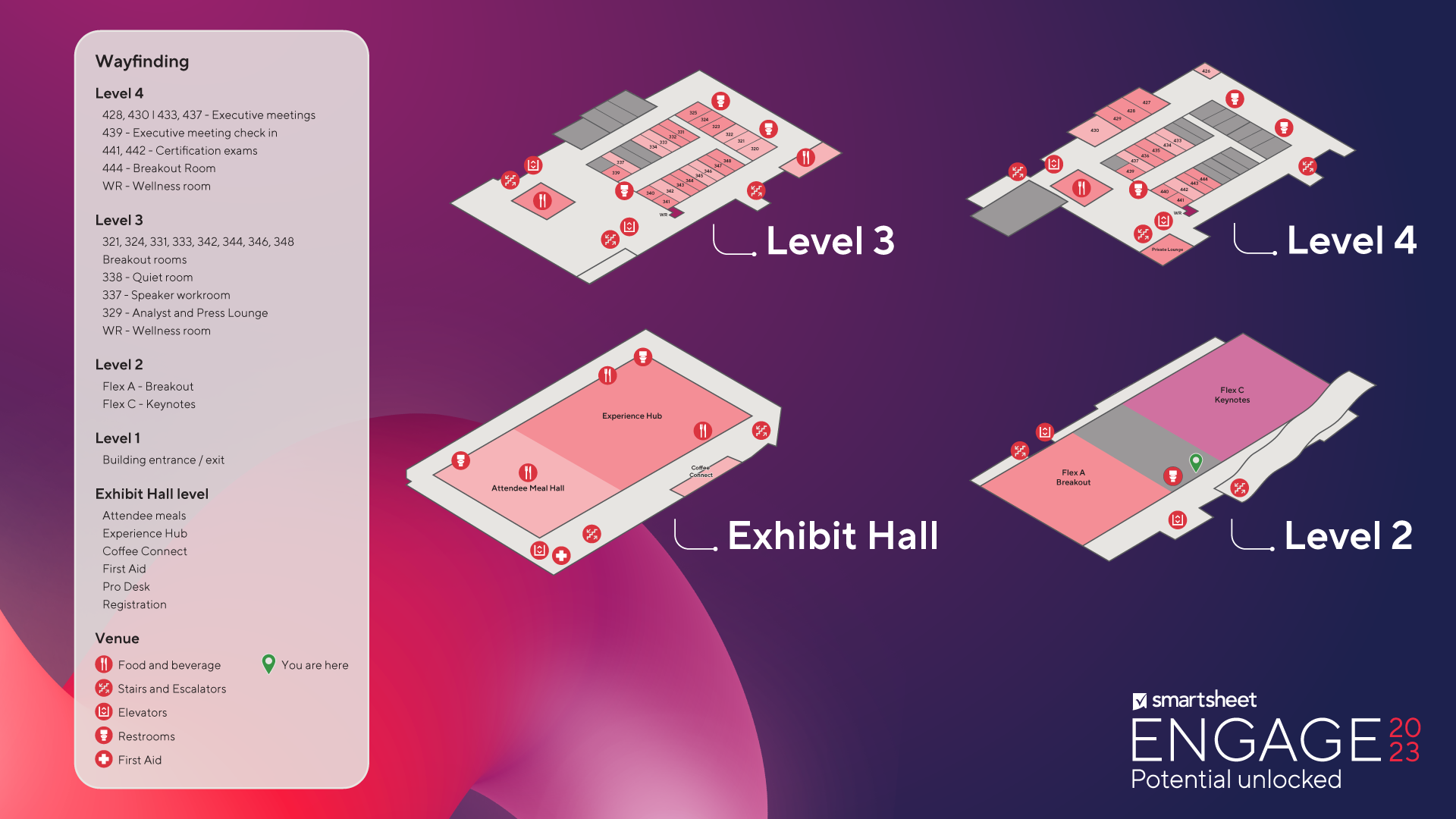 ENGAGE 2023 building map