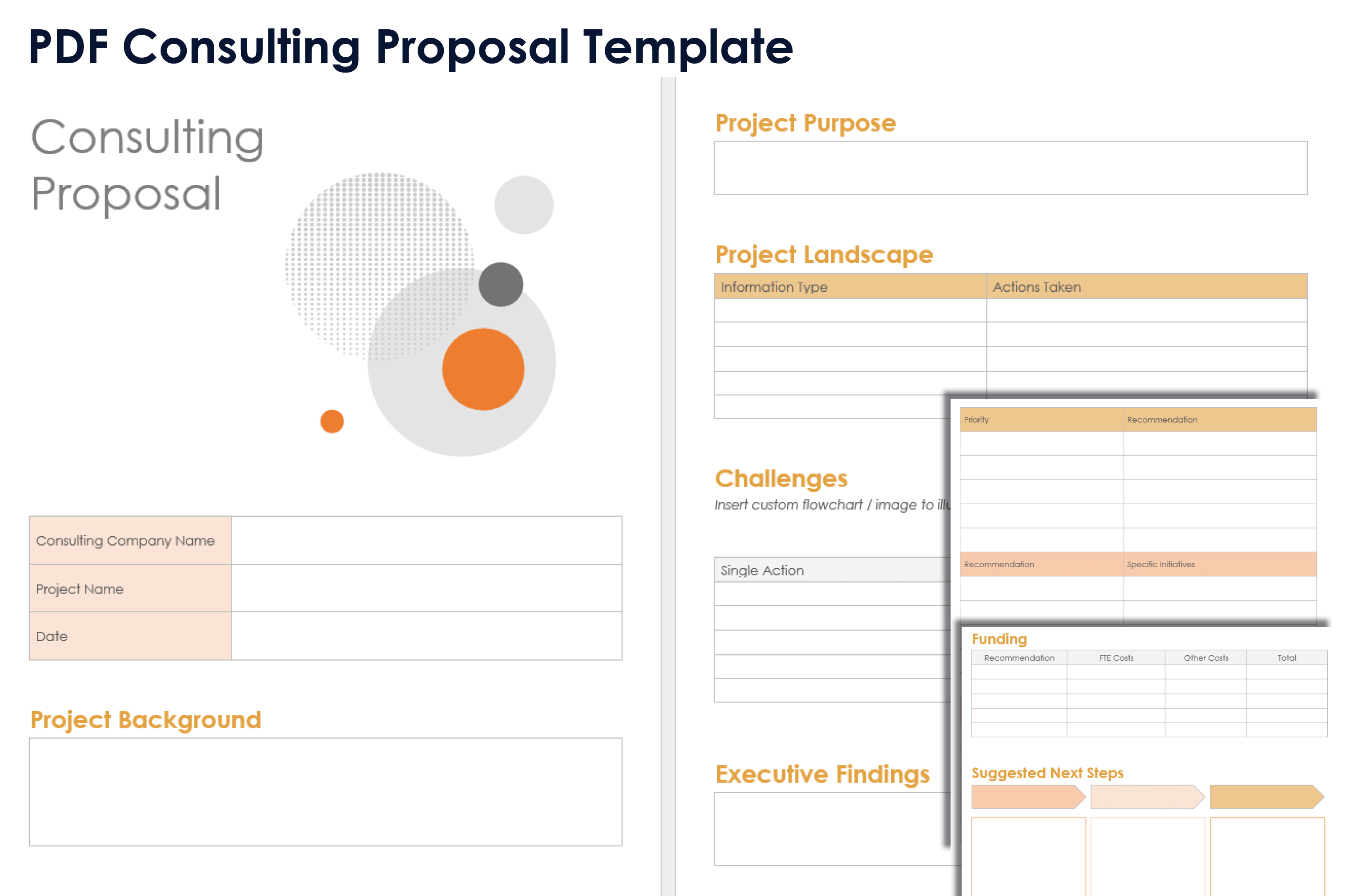 PDF Consulting Proposal Template