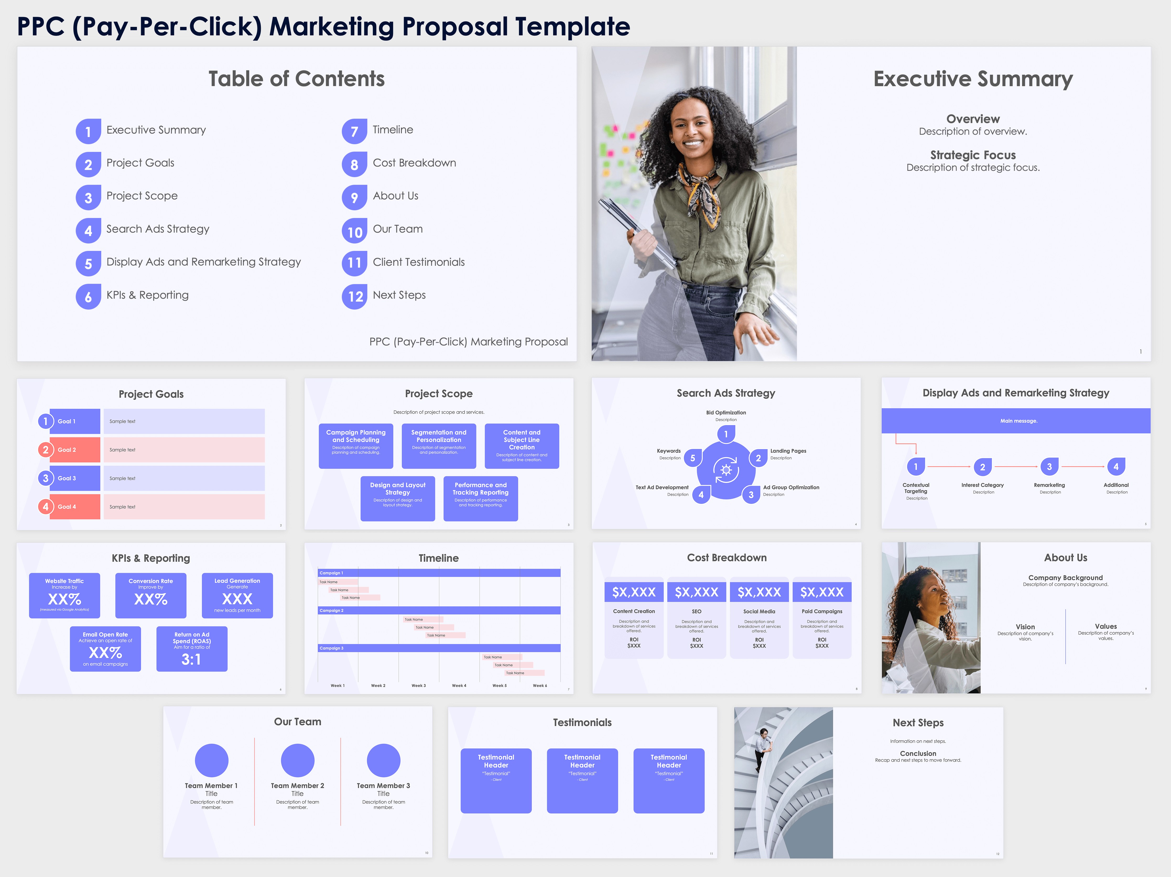 PPC (Pay-Per-Click) Marketing Proposal Template