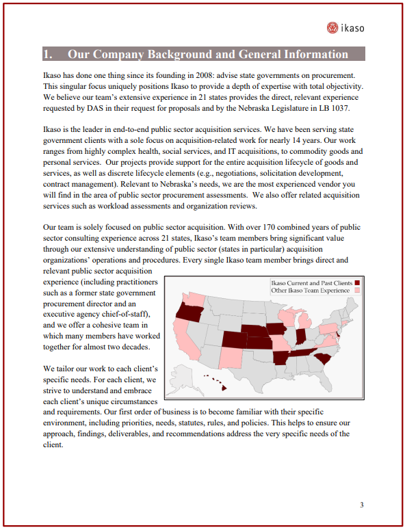 State of Nebraska Proposal 2