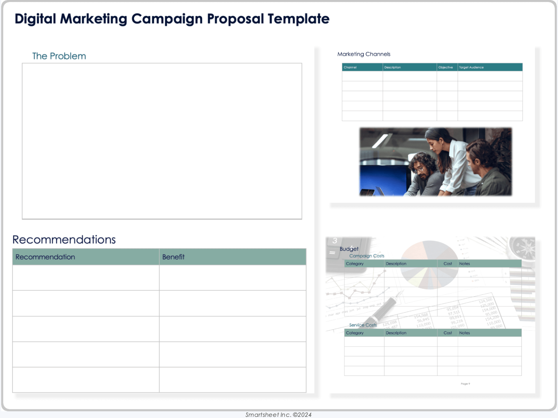 Digital Marketing Campaign Proposal Template