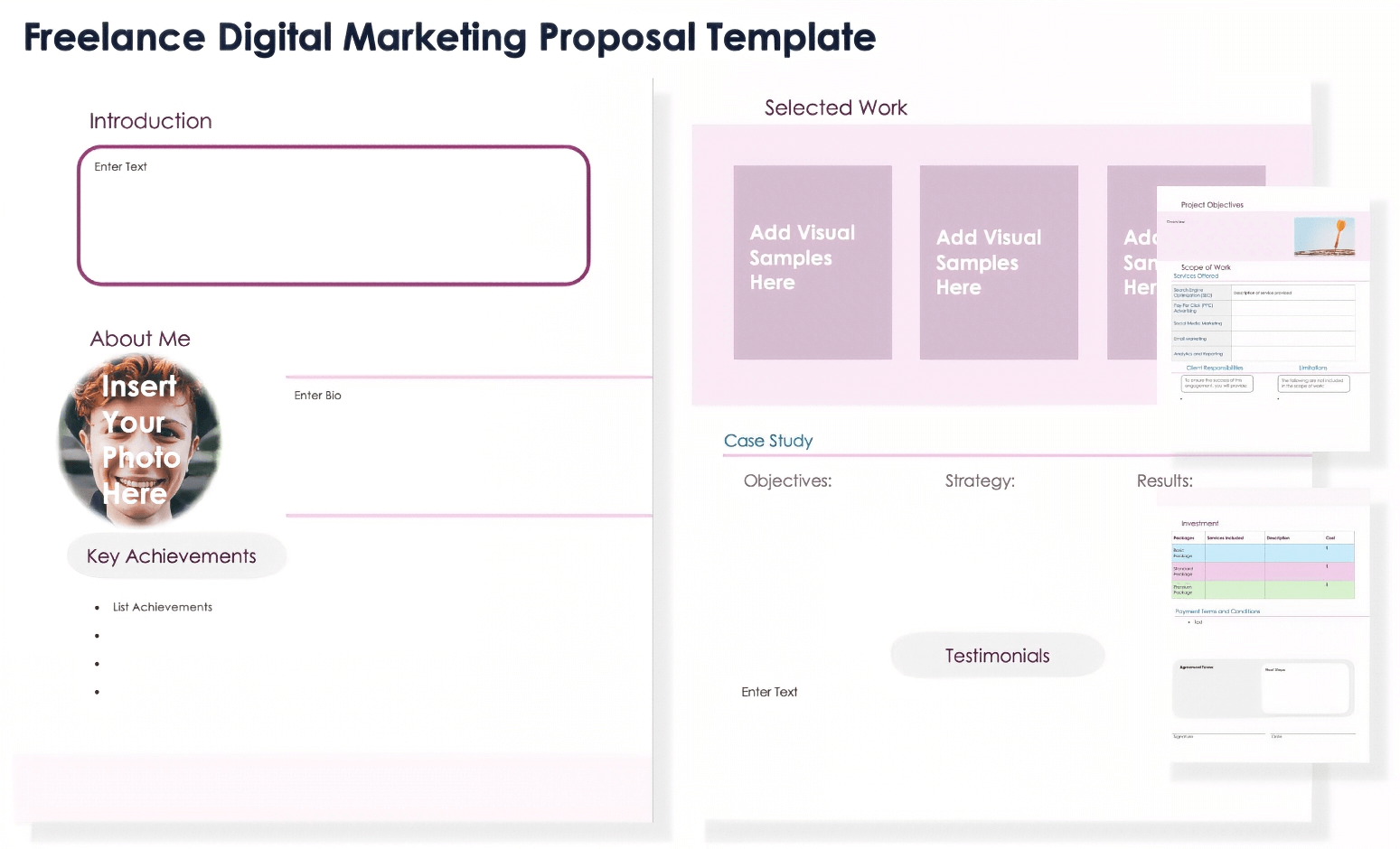 Freelance Digital Marketing Proposal Template