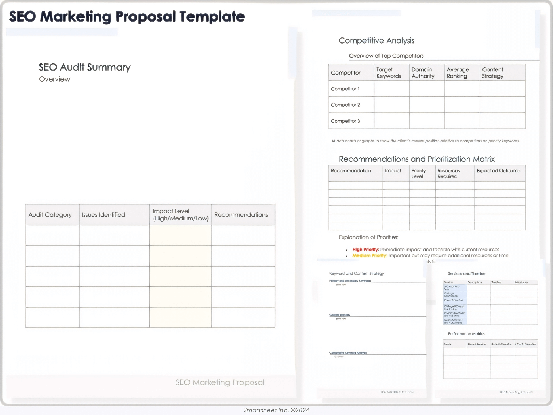 SEO Marketing Proposal Template